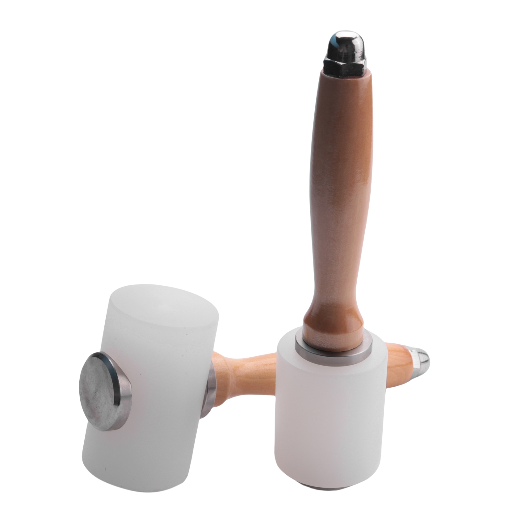 Wooden Mallet Carving - A98E-2 szt. Skórzany młotek do rzeźbienia,
