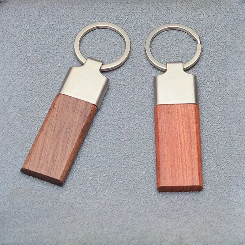 Woodworking Logos - Laserowe niestandardowe LOGO Drewniany metalowy brelok