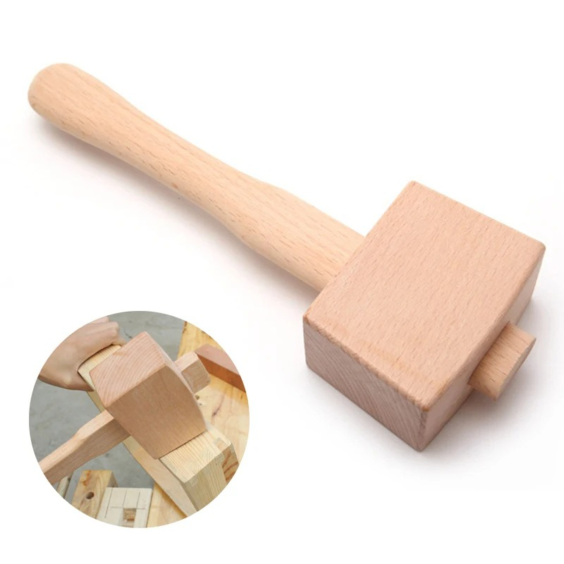 Wooden Mallet Carving - Rękodzieło DIY ze skóry, narzędzia do