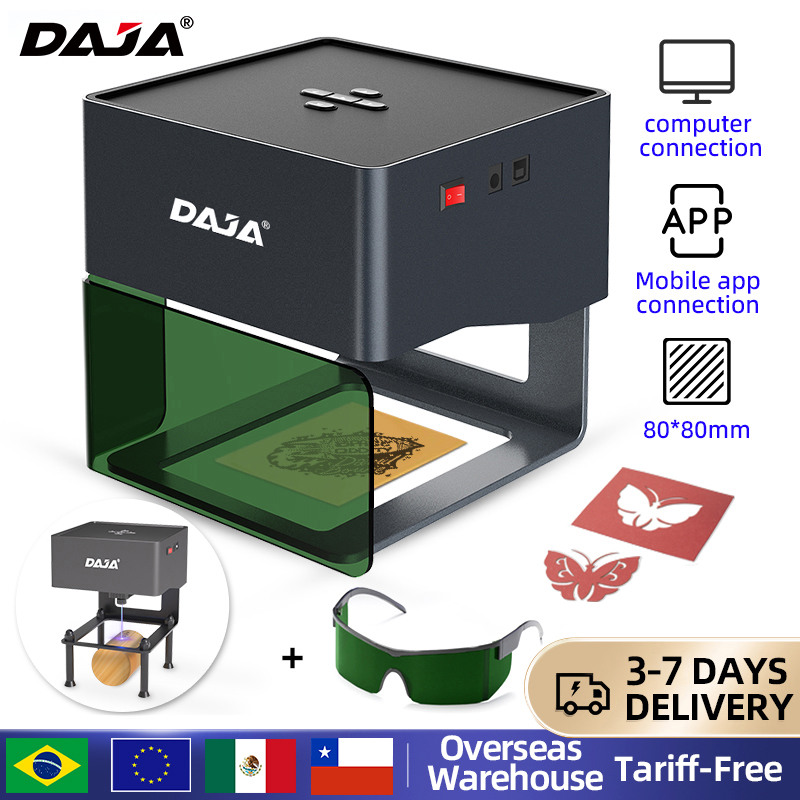 Woodworking Logos - DAJA DJ6 Mini przenośny grawer laserowy