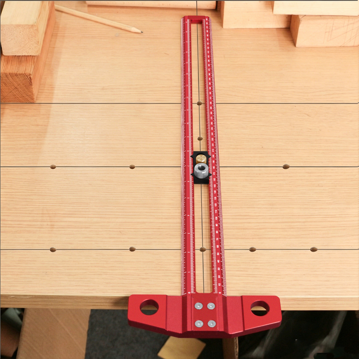 Kątownik stolarski z prowadnic – Woodworking Ruler recenzja i cena