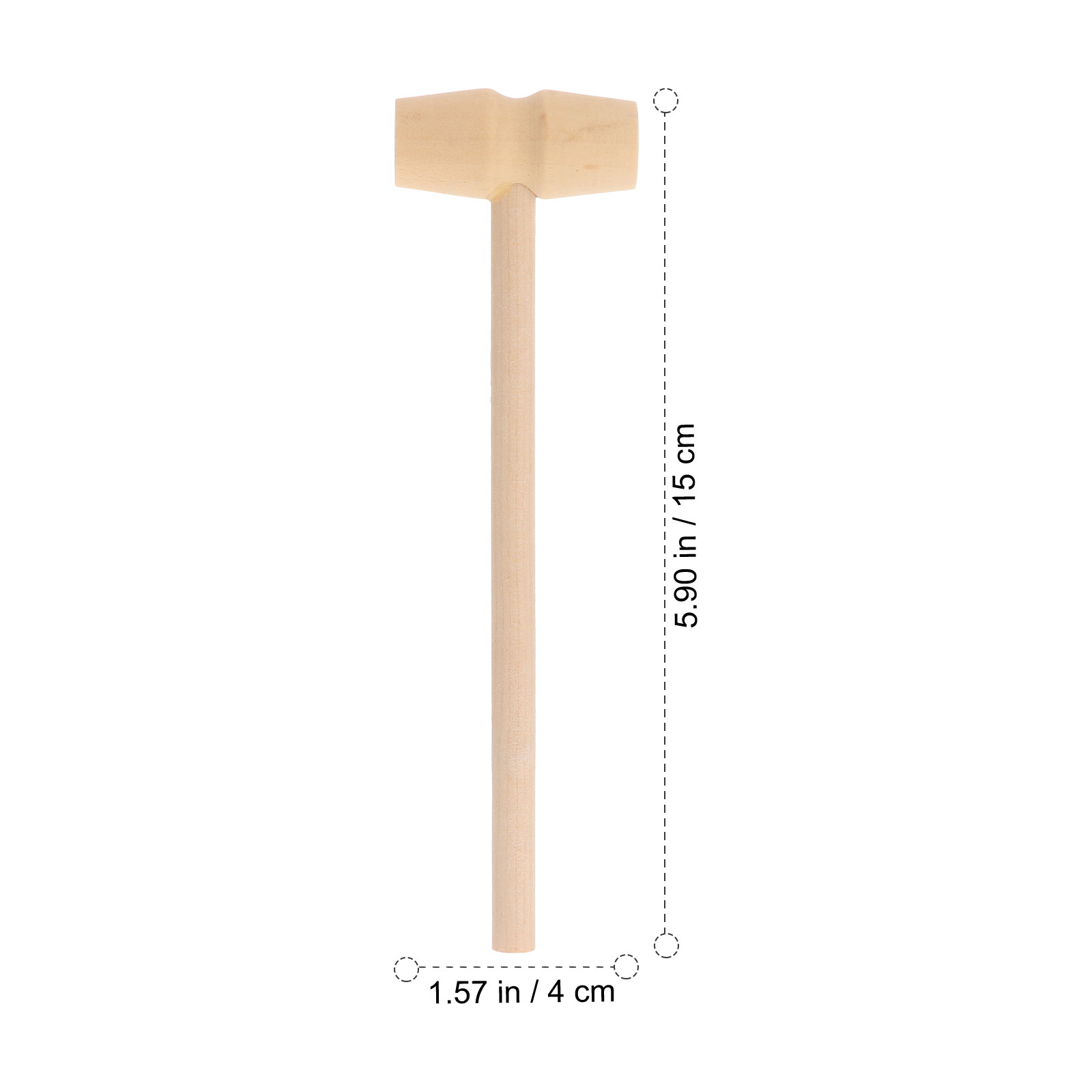 20 szt. Drewnianych Mini Młotk – Wooden Mallet Carving recenzja i cena