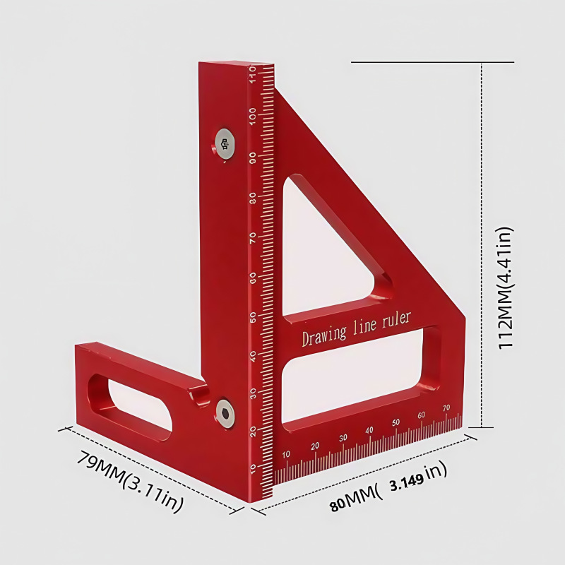 Wielofunkcyjna linijka do ozna – Woodworking Ruler recenzja i cena