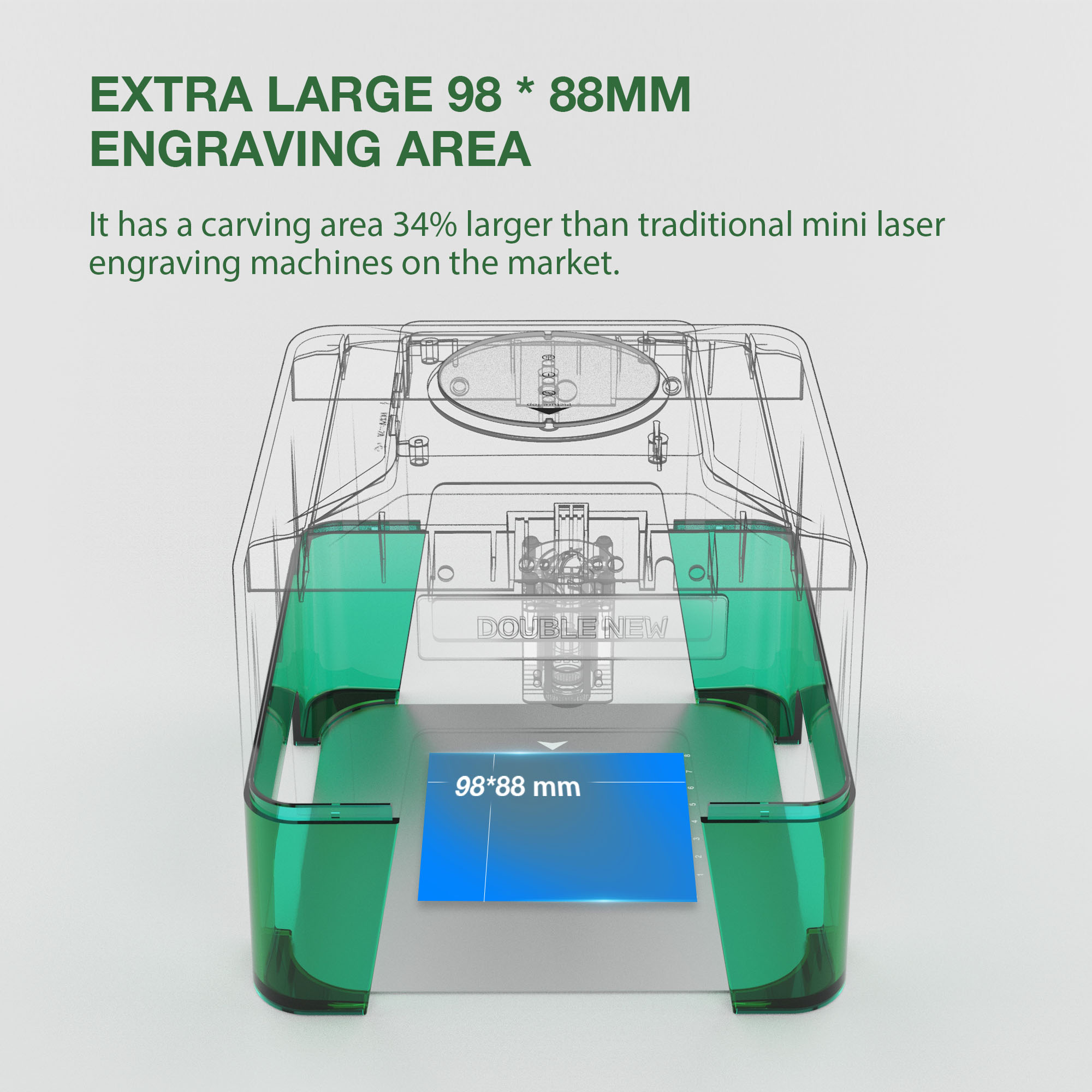 Miniaturowa laserowa grawerka  – Woodworking Logos recenzja i cena