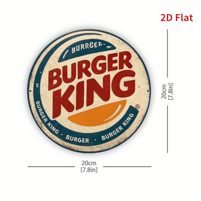 Logo Burger King w stylu retro – Woodworking Logos recenzja i cena