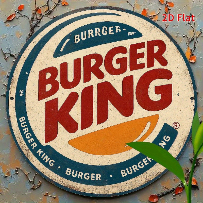 Logo Burger King w stylu retro – Woodworking Logos recenzja i cena