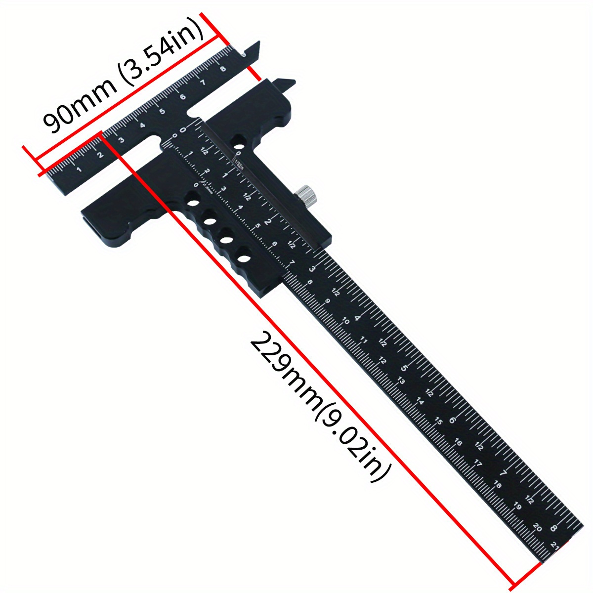 Aluminiowy przymiar traserski  – Marking Gauge Tool recenzja i cena