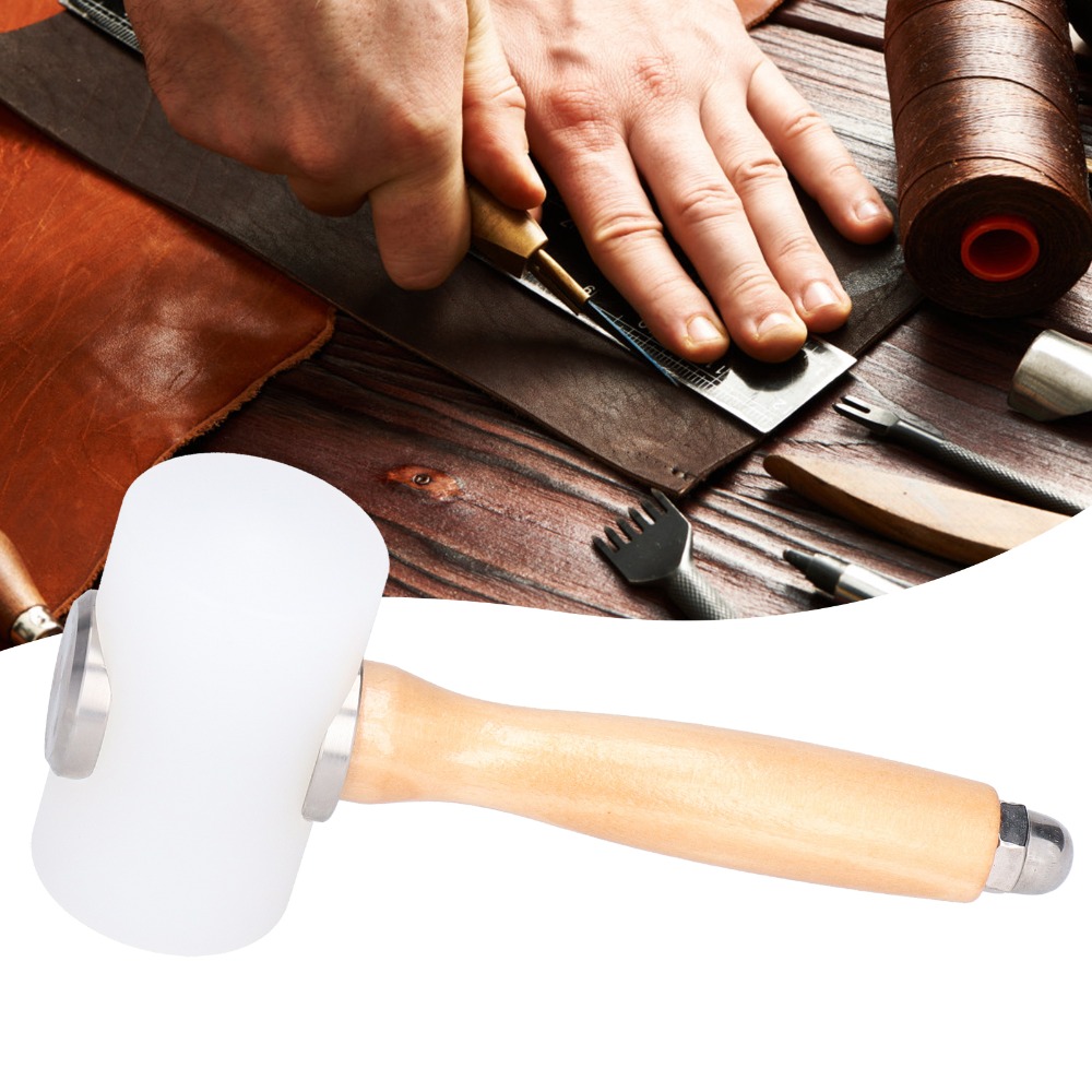 Młotek do obróbki skóry o dług – Wooden Mallet Carving recenzja i cena
