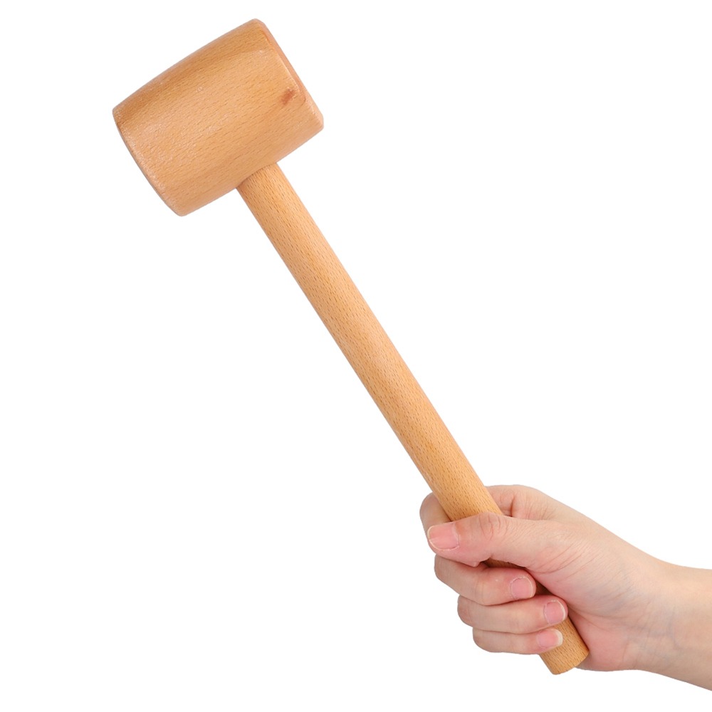 Młotek z litego drewna, bezpie – Wooden Mallet Carving recenzja i cena