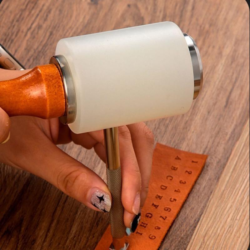 DIY skórzane rzemiosło Mallet  – Wooden Mallet Carving recenzja i cena