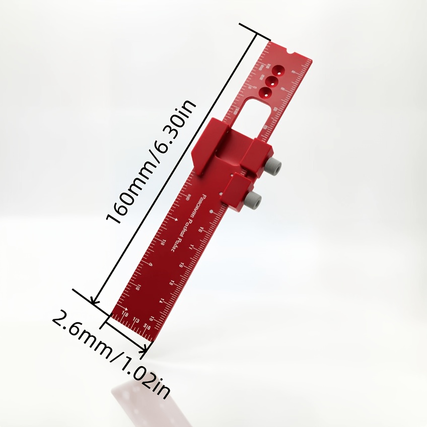 Aluminiowy stop, kieszonkowy p – Woodworking Ruler recenzja i cena