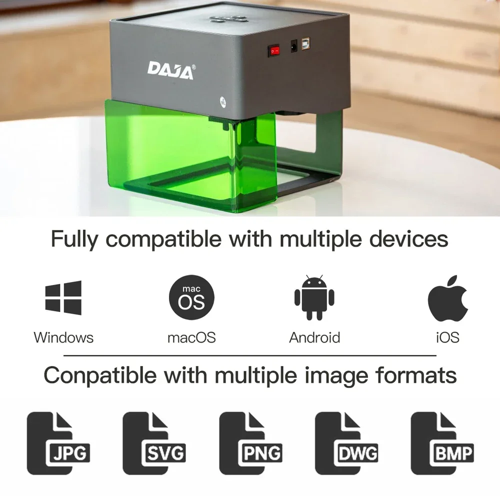 DAJA grawer laserowy CNC DIY D – Woodworking Logos recenzja i cena