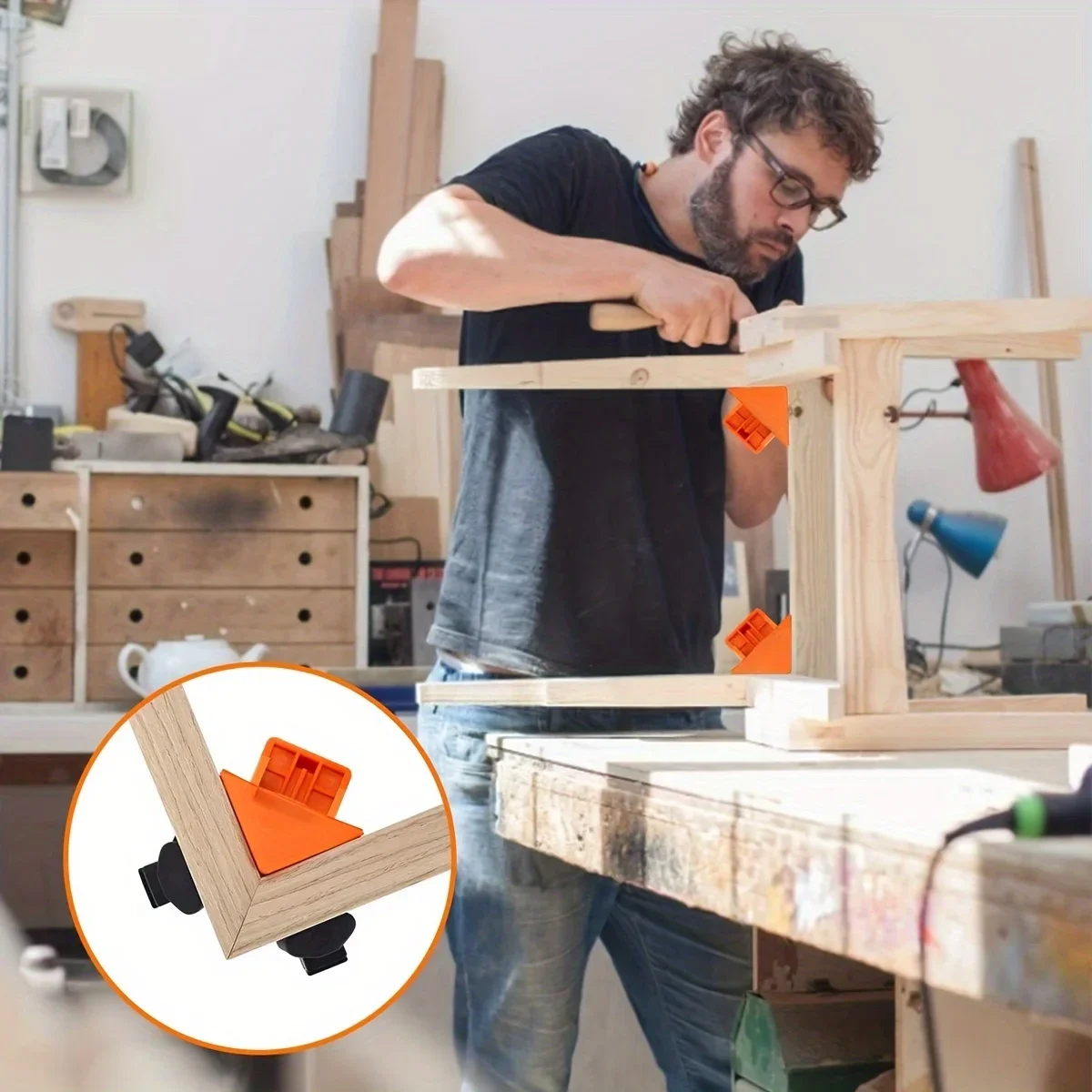 Zacisk stolarski kątowy 90 sto – Woodworking Right Angle Clamp recenzja i cena
