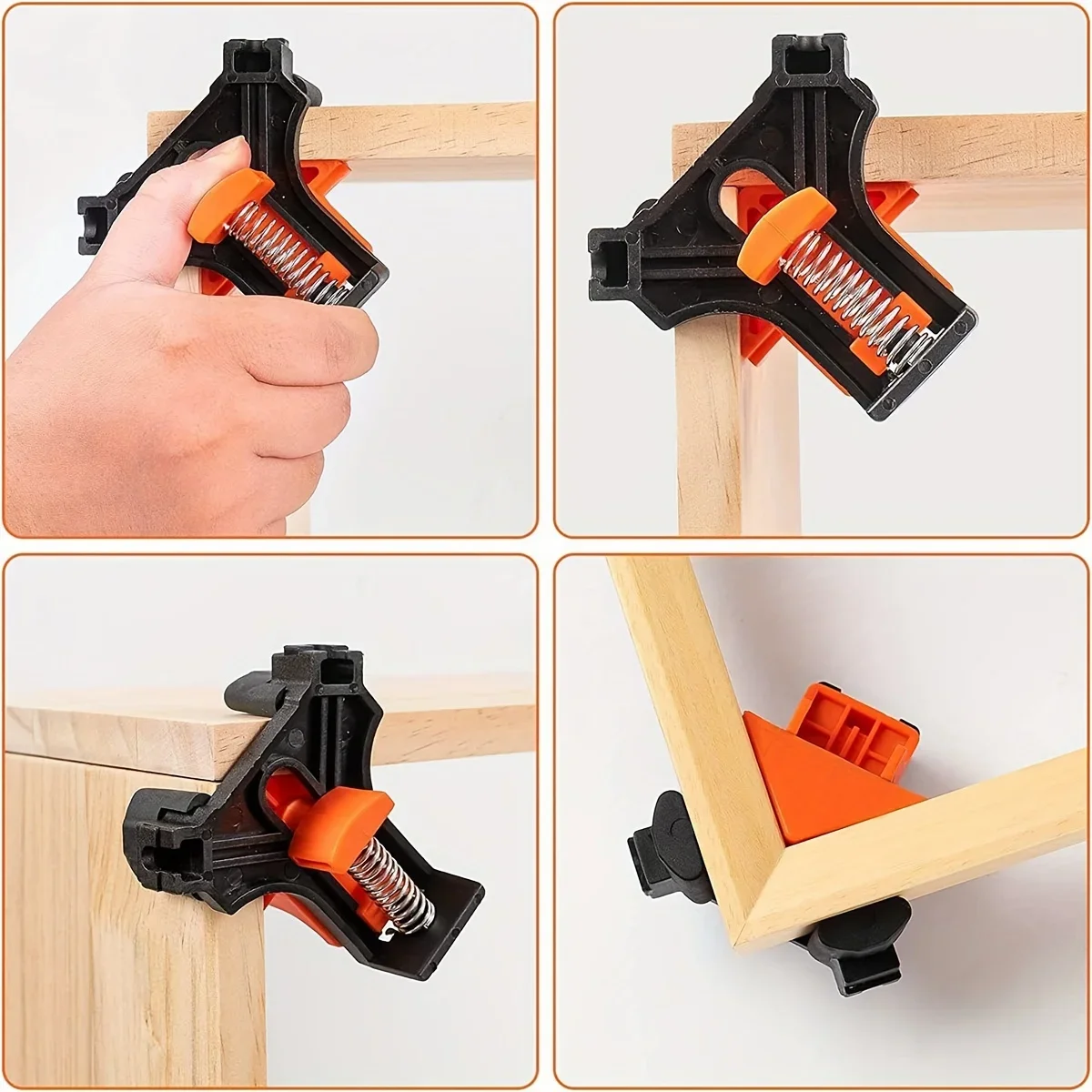 Zacisk stolarski kątowy 90 sto – Woodworking Right Angle Clamp recenzja i cena