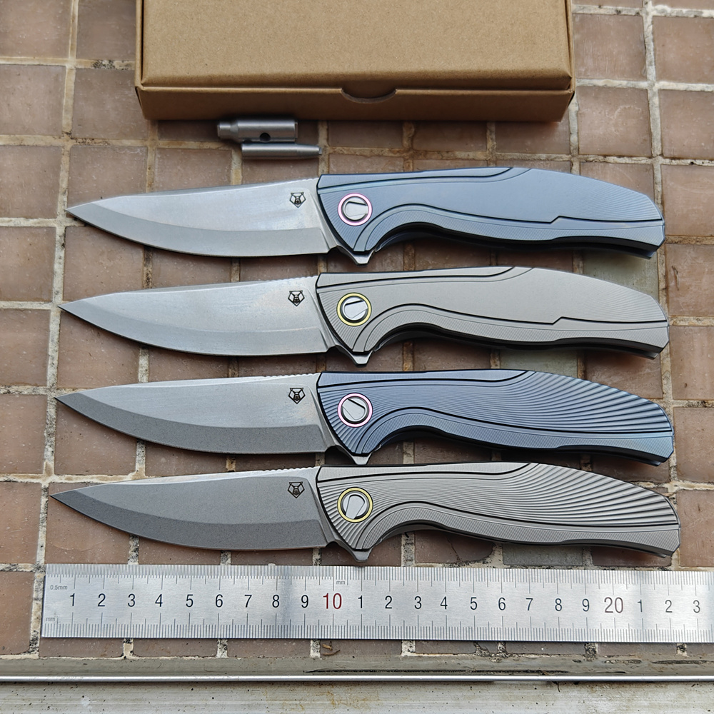 Nóż JUFULE Bear Head F7 z cera – Woodworking Logos recenzja i cena