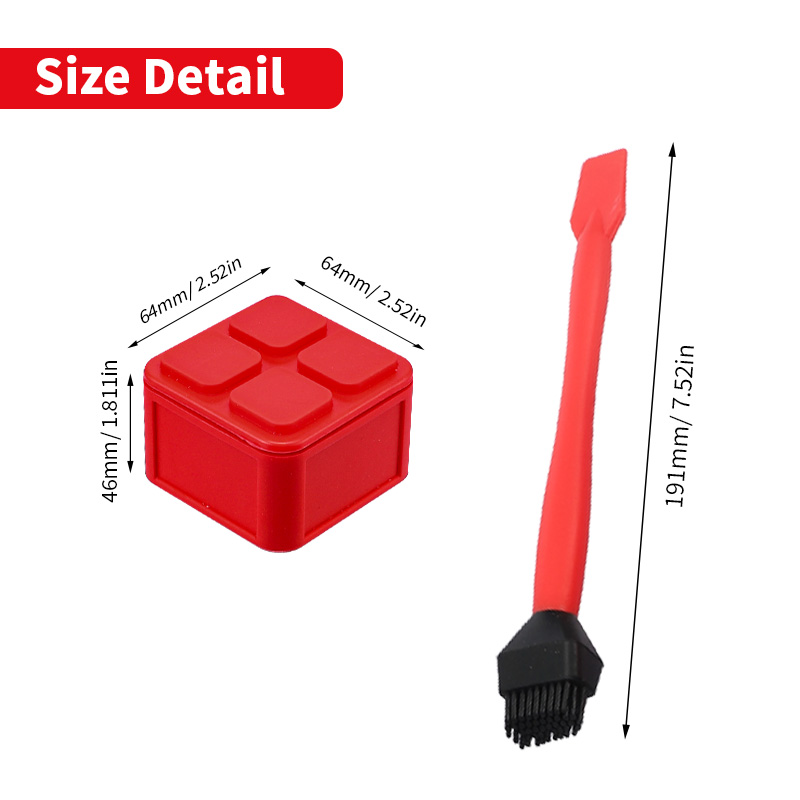 Zestaw 2 szt. silikonowych pęd – Woodworking Glue Applicator recenzja i cena