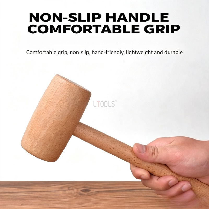 Młotek z litego drewna, mini d – Wooden Mallet Carving recenzja i cena