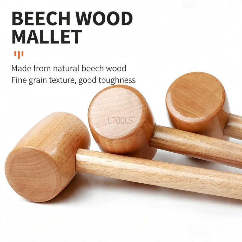 Młotek z litego drewna, mini d – Wooden Mallet Carving recenzja i cena