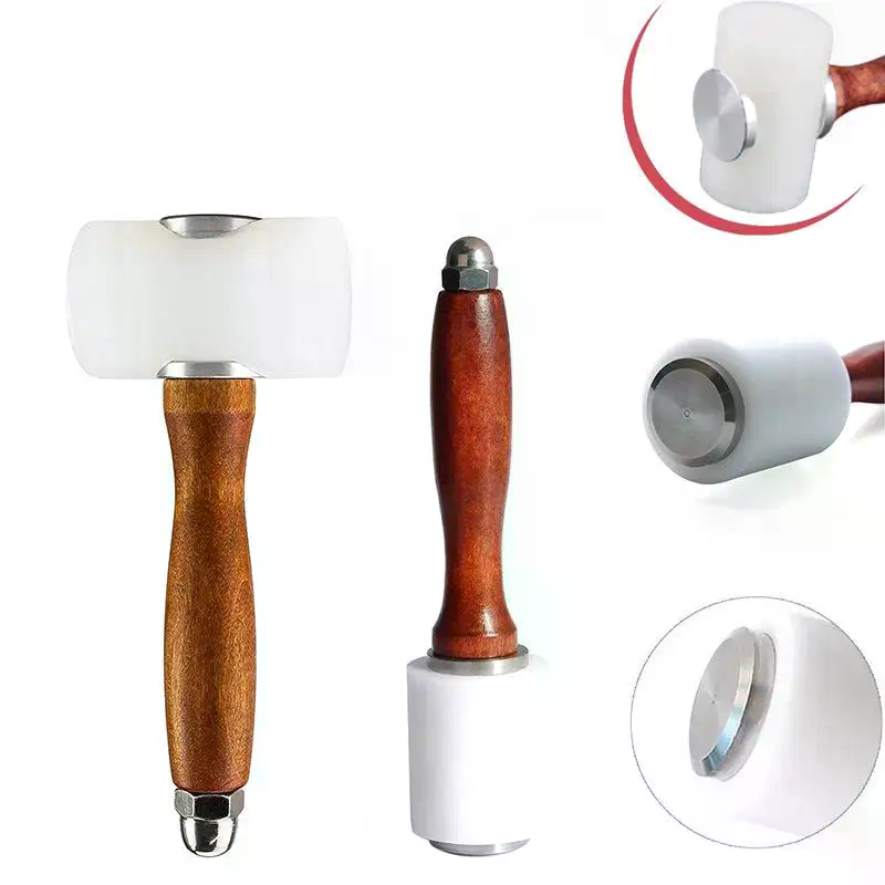1 szt. Skórzany młotek do rzeź – Wooden Mallet Carving recenzja i cena