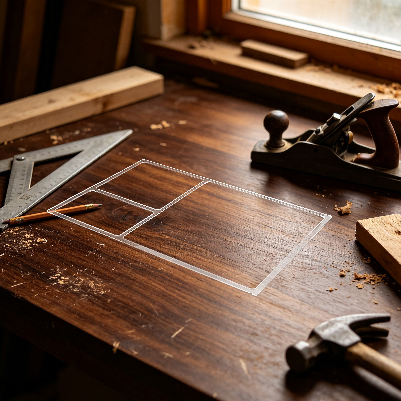 Przezroczysta szablonowa matry – Woodworking Crafts recenzja i cena