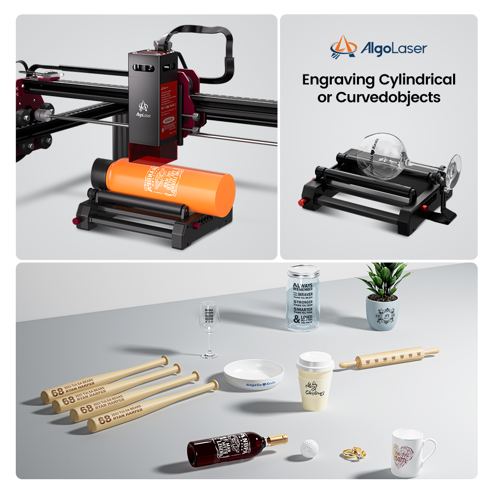 AlgoLaser DIY KIT MK2 10W Lase – Woodworking Logos recenzja i cena