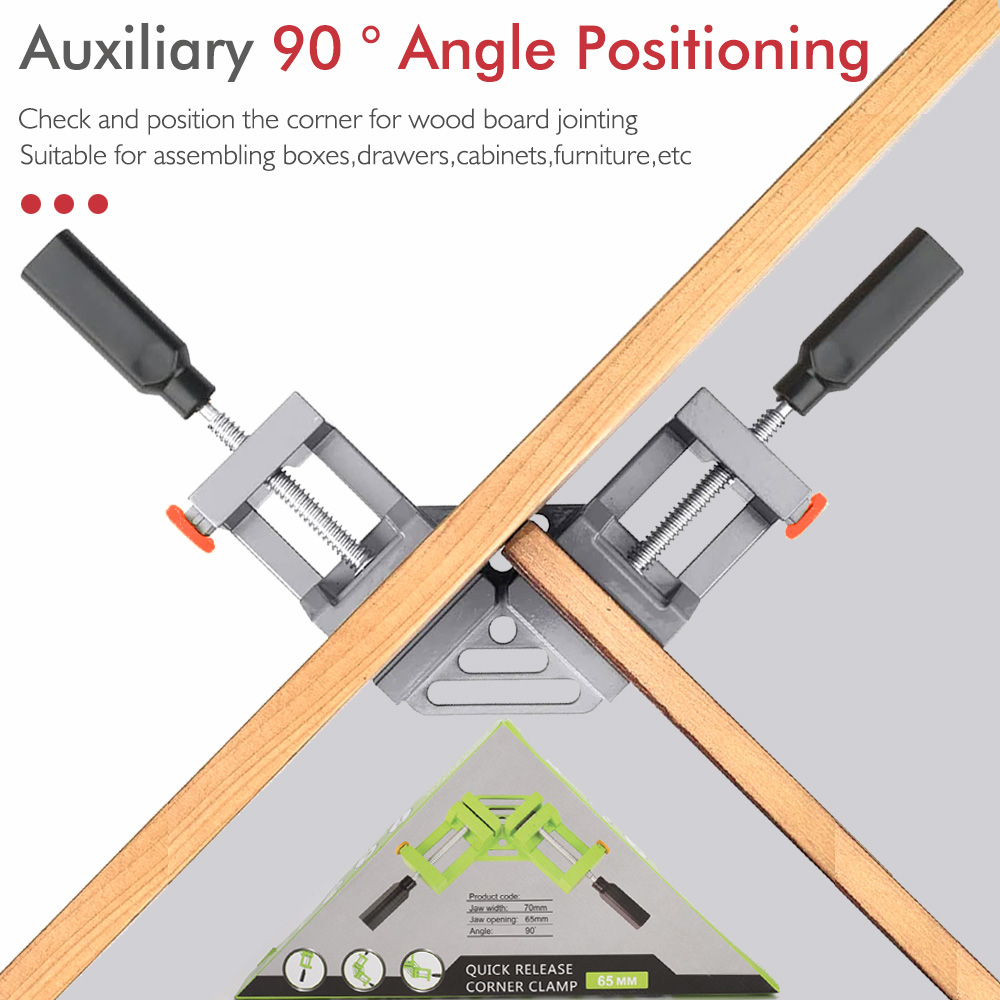 90-stopniowy klips spawalniczy – Woodworking Right Angle Clamp recenzja i cena