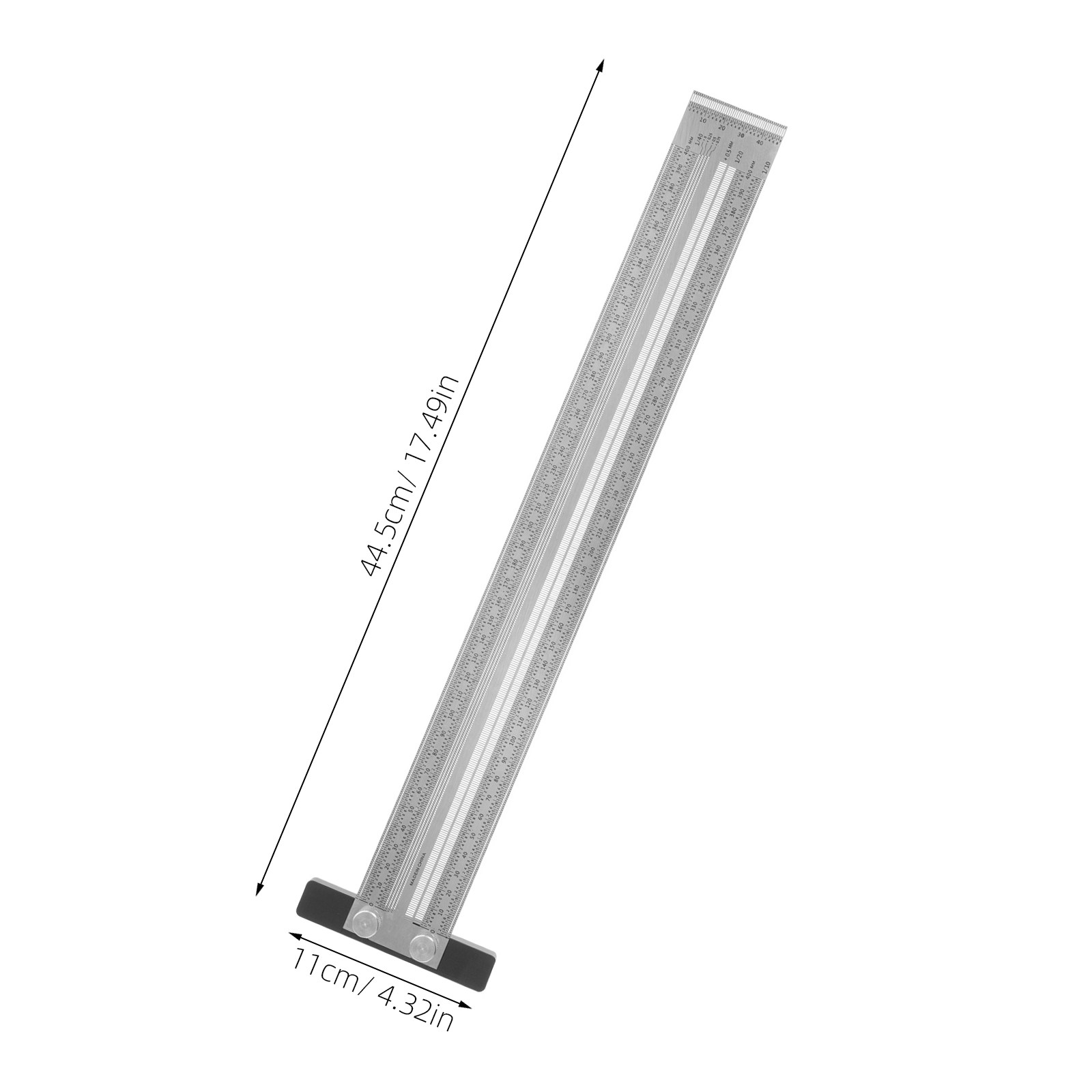 Stalowa kątownica do obróbki d – Woodworking Ruler recenzja i cena