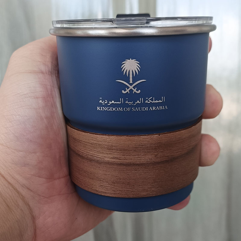 Kubek ze stali nierdzewnej z l – Woodworking Logos recenzja i cena