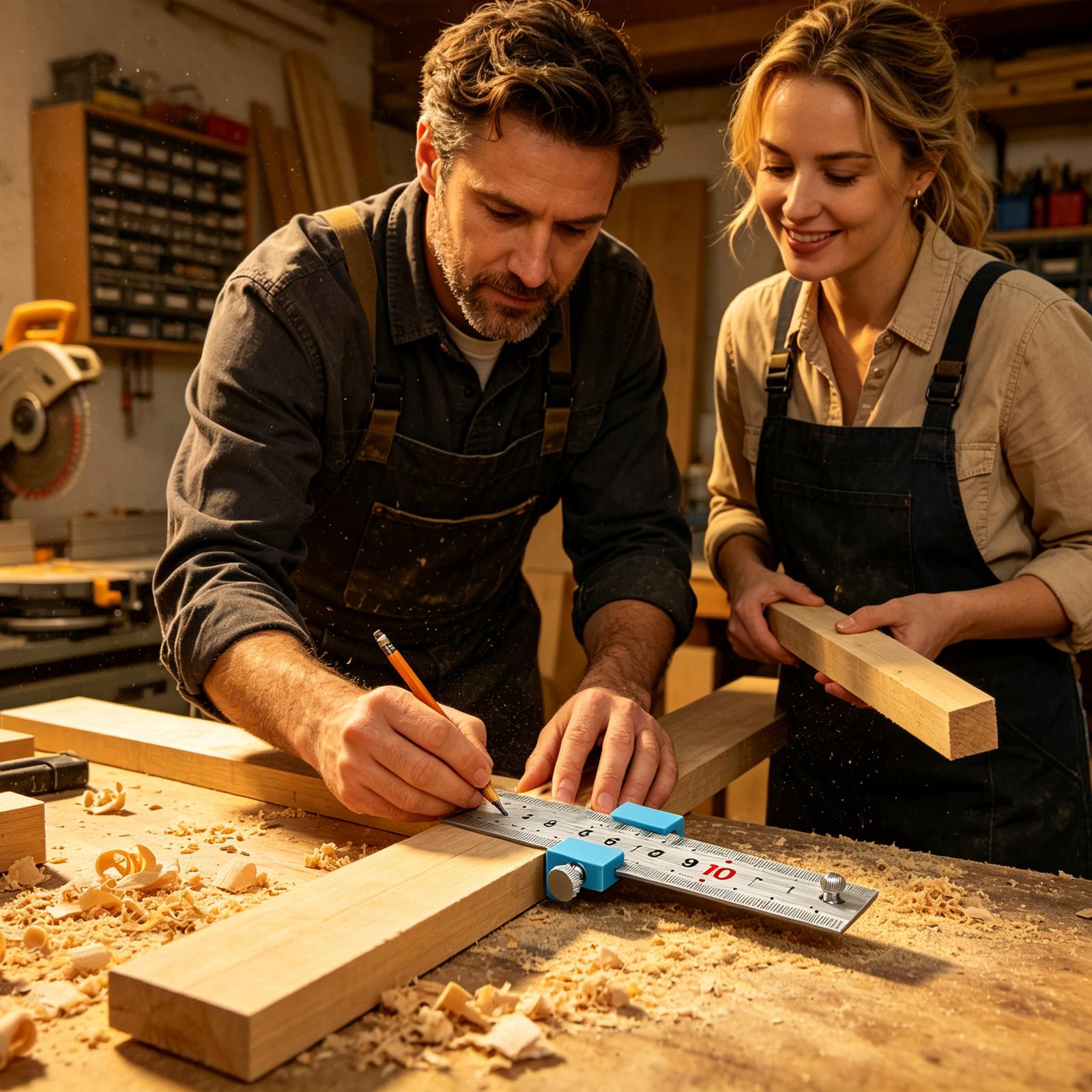 Narzędzia stolarskie Liniał st – Woodworking Ruler recenzja i cena