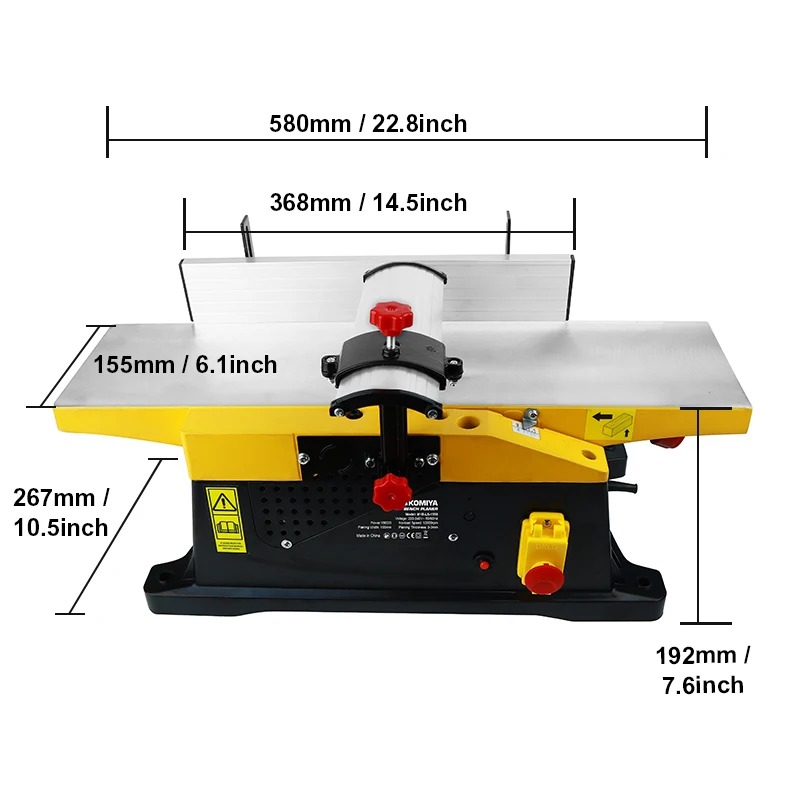 Strugarko-ściernica stołowa 6  – Bench Plane Jointer recenzja i cena