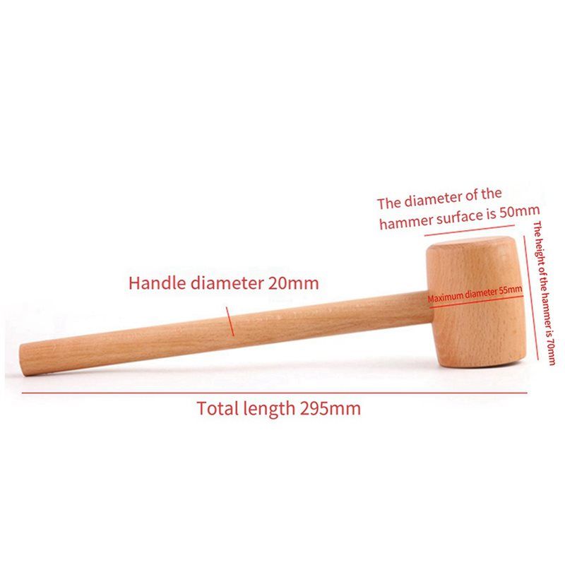 AT05-2X Młotek do rzeźbienia w – Wooden Mallet Carving recenzja i cena
