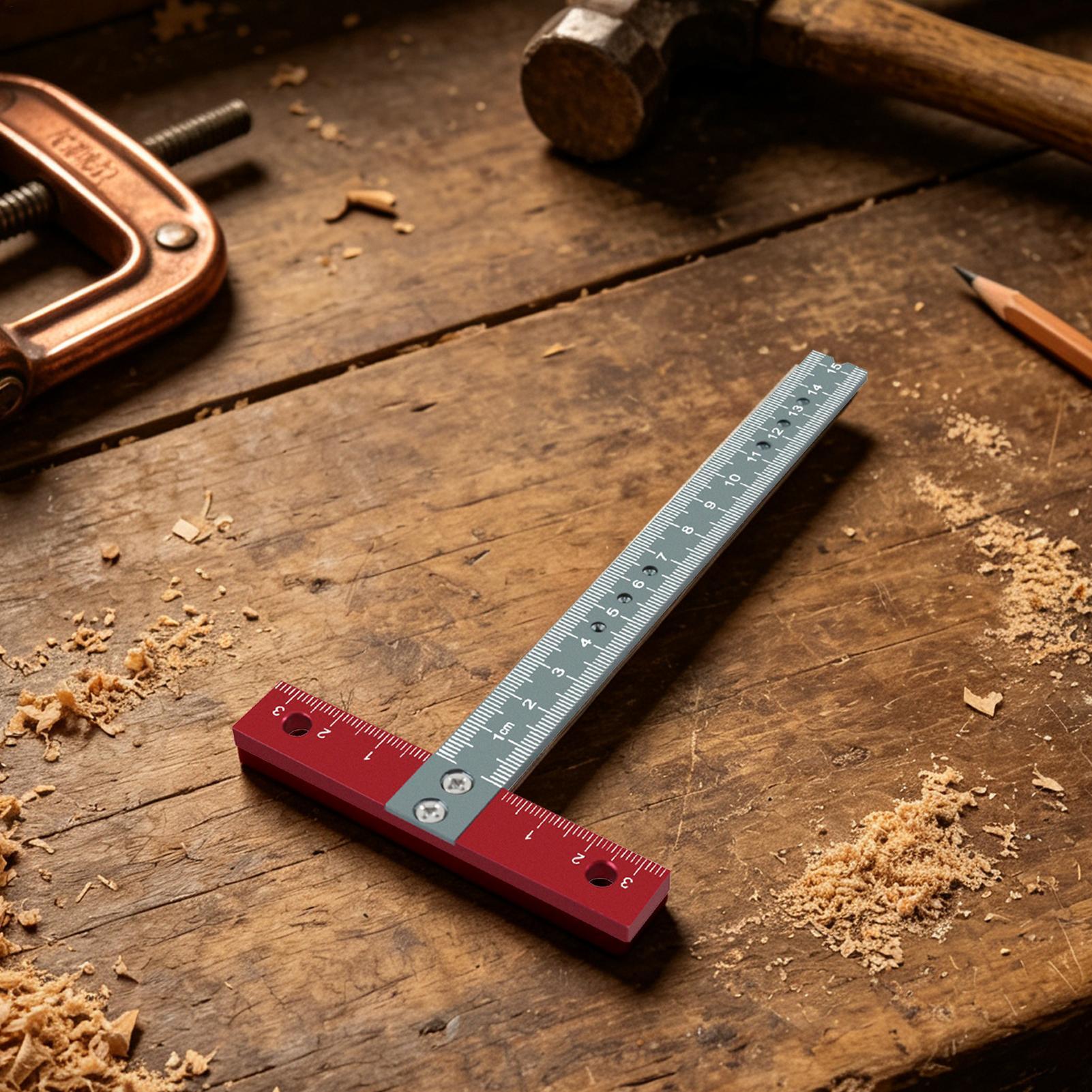 Liniał stolarski w kształcie l – Woodworking Ruler recenzja i cena