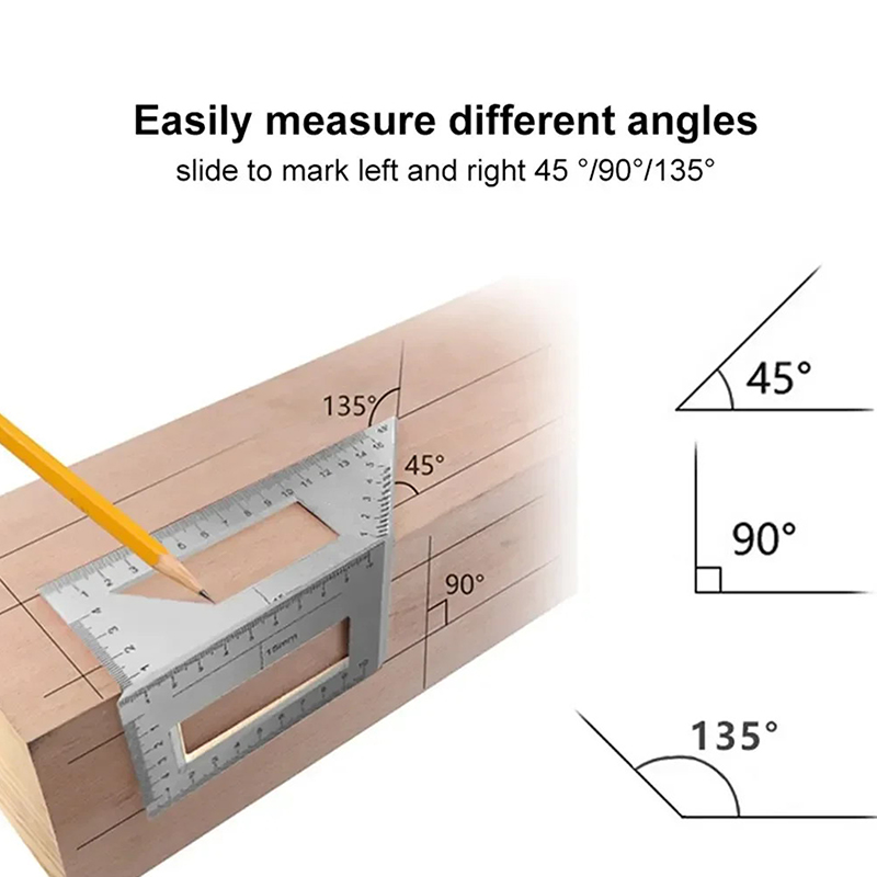 Wielofunkcyjny kątomierz 45 90 – Marking Gauge Tool recenzja i cena
